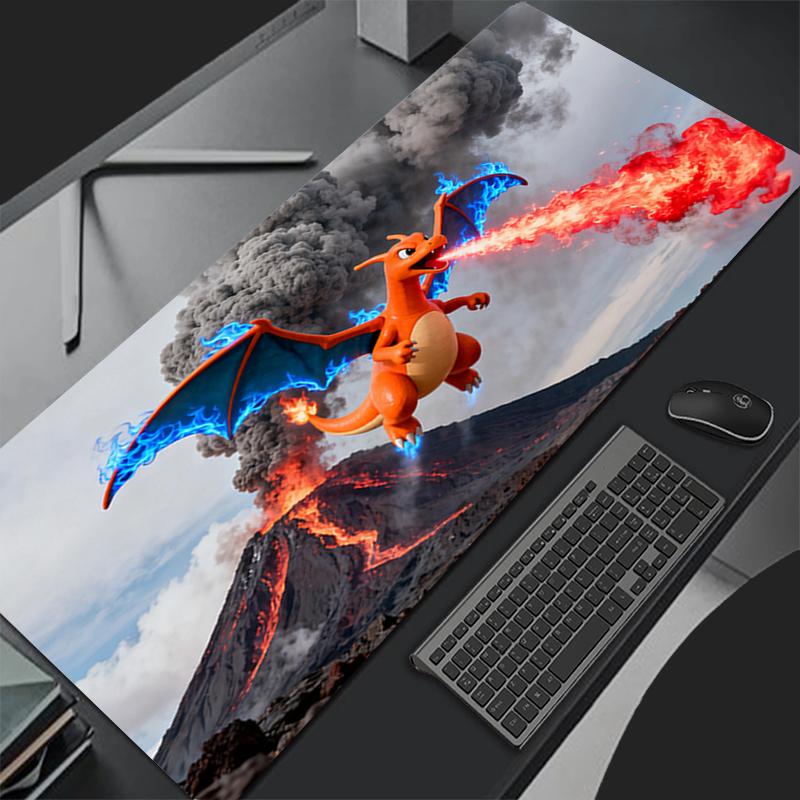 Anime Pokemon Pikachu Mouse Pad Game Rubber Mini Pc Keyboard Laptop Computer Speed Desk Mat Gaming Acessories Mousepad Rug