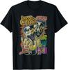 T-Shirt Hip Hop ICP Dark Carnival Collage Colorato Usurato