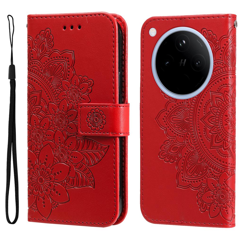 For Oppo Find X8 5G Case Floral Pattern PU Leather Wallet Stand Phone Cover