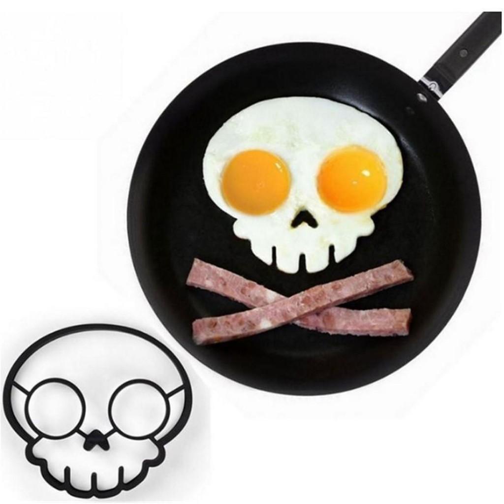 Skull Silicone Egg Maker Cartoon Egg Mold For Breakfast And Gifting