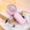 Portable Neck Fan, 3 Speed Foldable Handheld Fan, USB Rechargeable Small Personal Fan for Outdoor Travel, Desk Cooling Fan for Home Office
