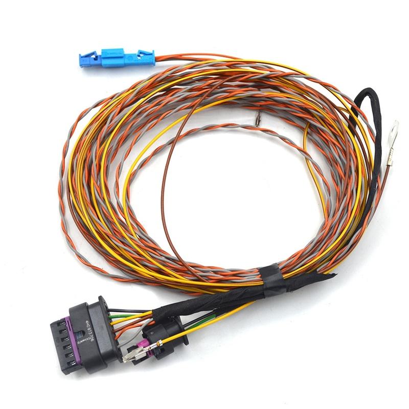 Car Exhaust Sound Horn Simulator Wiring Harness 5H0907159B, 4H0907601 For Porsche Cayenne For VW For