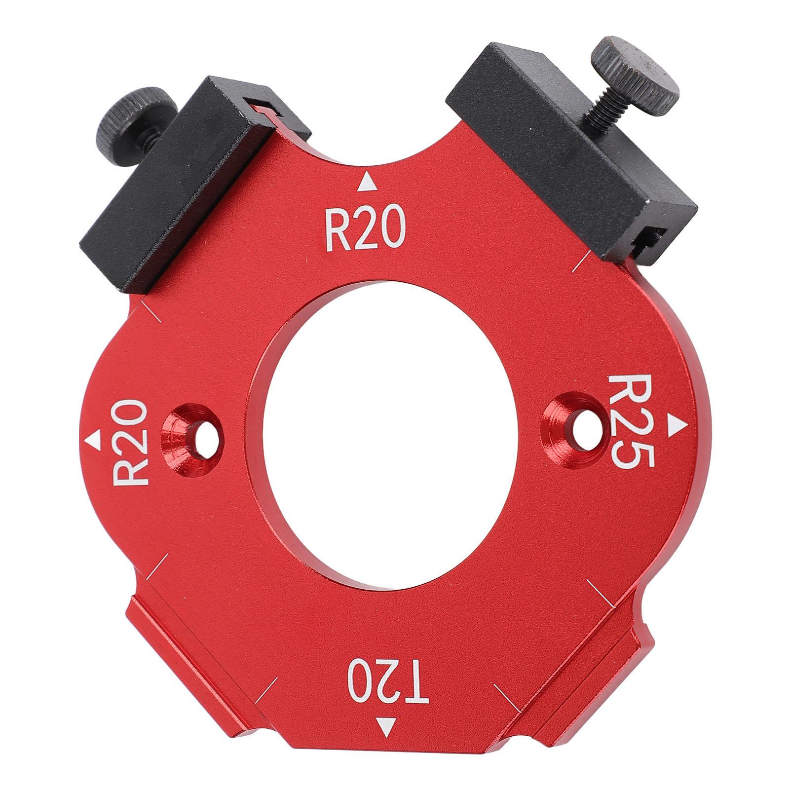 

Шаблон для углового приспособления Алюминиевый сплав R20 T20 R25 Фрезерный стол Шаблон для радиуса угла для деревообработки