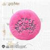 HUGKIS Official Harry Potter Pink Round Pillow Storage Bag & Keychain Coin Pouch Collectible Doll