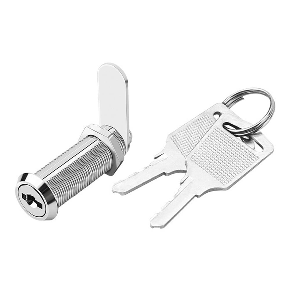 Cam Lock For Mailbox File Cabinet Lock 16mm Enhanced Security Mechanism Long-lasting Performance Two Spare Keys