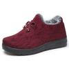 Winter Velvet Thickened Beijing Cloth Shoes Women's Cotton Shoes Cold-proof and Warm Soft-soled Non-slip Old Cotton Shoes