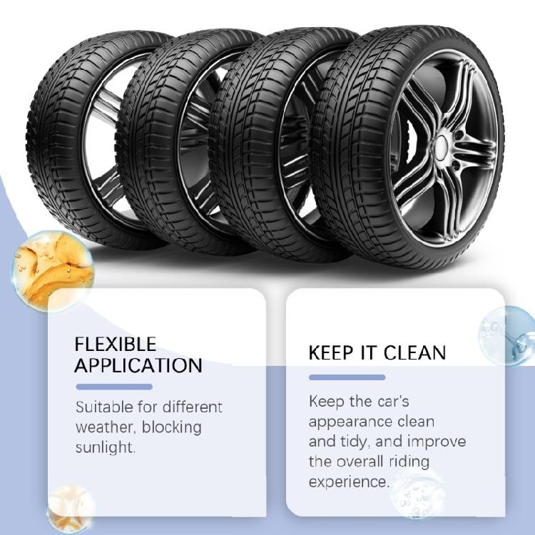 Tire Shine Sprayer Professional Tyre Shine 4 Fl Oz Tire Coating Sprayer Quick Drying Tire Dressing High Gloss