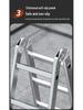 Galvanized Folding A-Frame Ladder: Double-Sided, Multifunctional, Thickened for Outdoor or Household Use