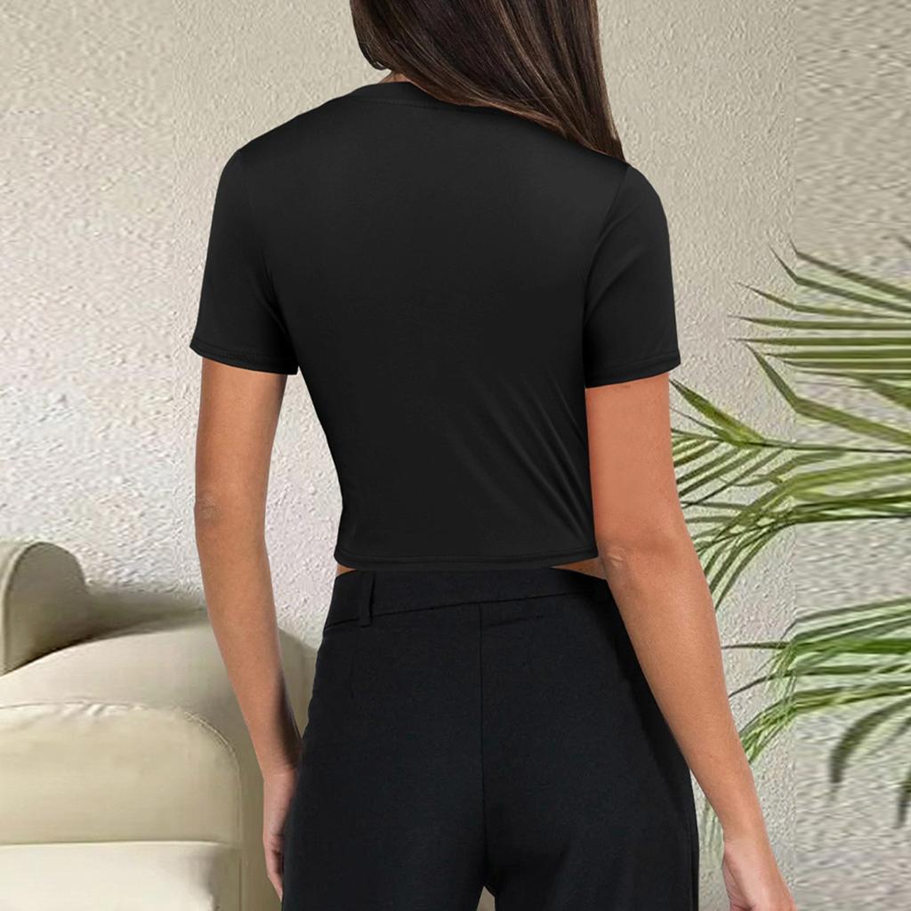 Women's Shirt  Short Sleeve Shirts For Women Dressy Casual Regular Fit