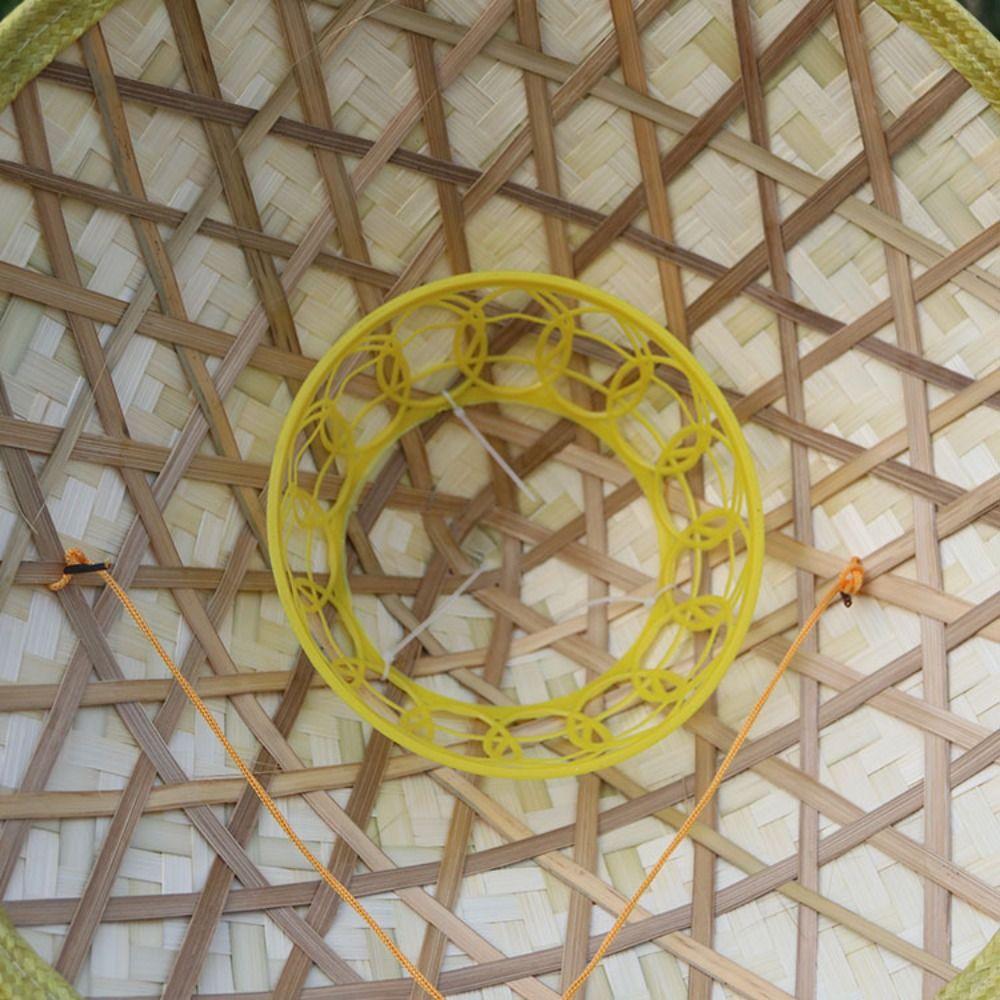 Sunscreen Natural Bamboo Hats Adjustable Mexican Dance Hat Party Sun Hats  Children Kids Outdoor