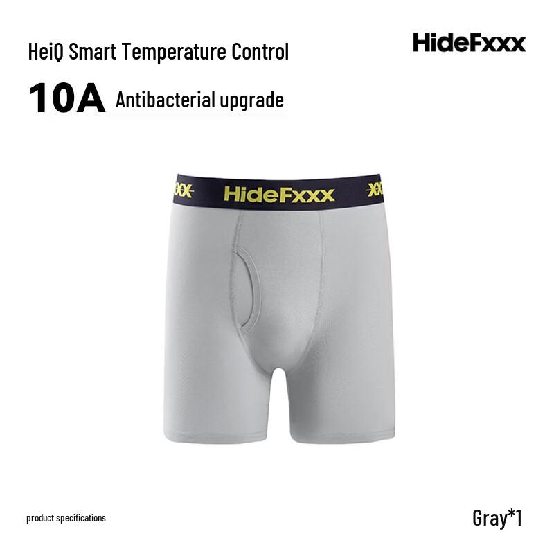 HIDEFXXX Men s Quick-Dry Anti-Chafe Boxer Briefs M