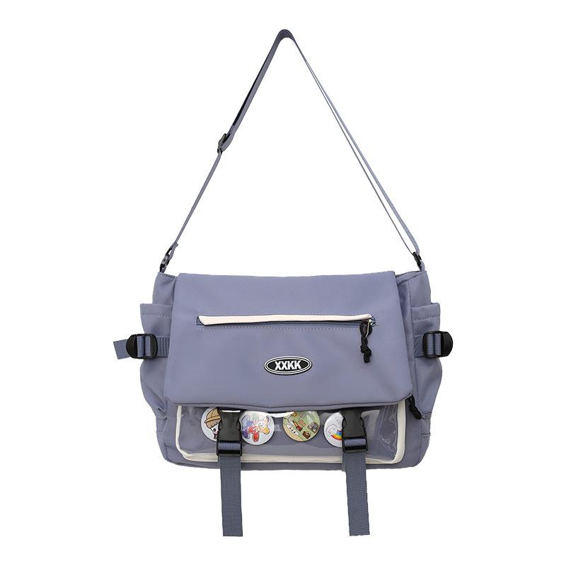 Narzędzia wszechstronne torba listonosza torba na ból studenci płci męskiej klasa plecak na ramię wersja koreańska trend duża pojemność torba damska