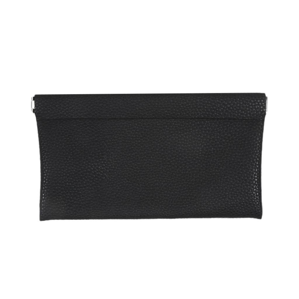 Automatic Closed Leather Wallet  Ultra-thin Portable Storage Bag Makeup Pouch  Phone Pouch  Multiple Colors