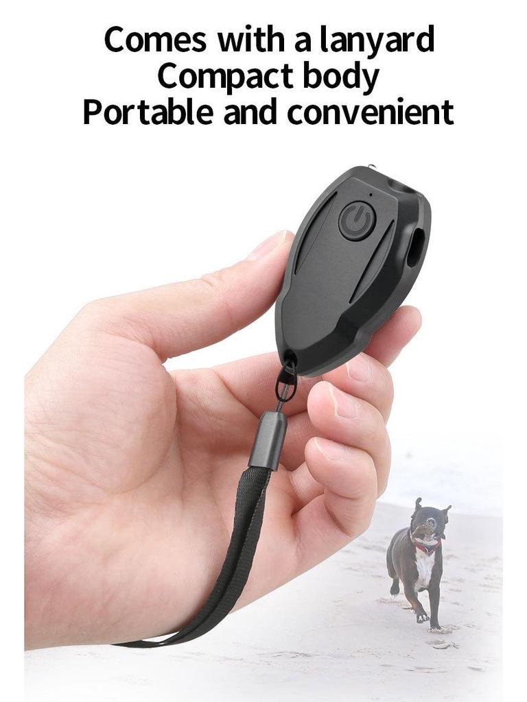 Portable Ultrasonic Dog, Cat, and Snake Repeller with Bark Stopper