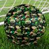 1pc Roronoa Zoro One Piece Football Soccer Ball Size 5 Indoor Soccer Ball Fashion Colorful  Backyard Game -Great For Sports Fans Gift HE83