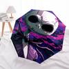 1 Auto Open Jack Skellington, Nightmare Before Christmas Themed Colorful 8-rib Portable Umbrella for Men and Women, A Compact Commuting Comp