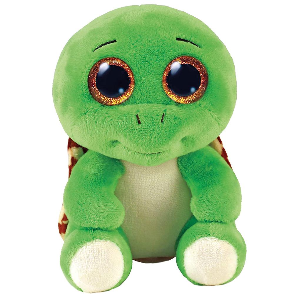 Плюшевая игрушка Ty Beanie Boos Турбо Зеленая Черепаха Кукла Животное Аниме Коллекция 15cm