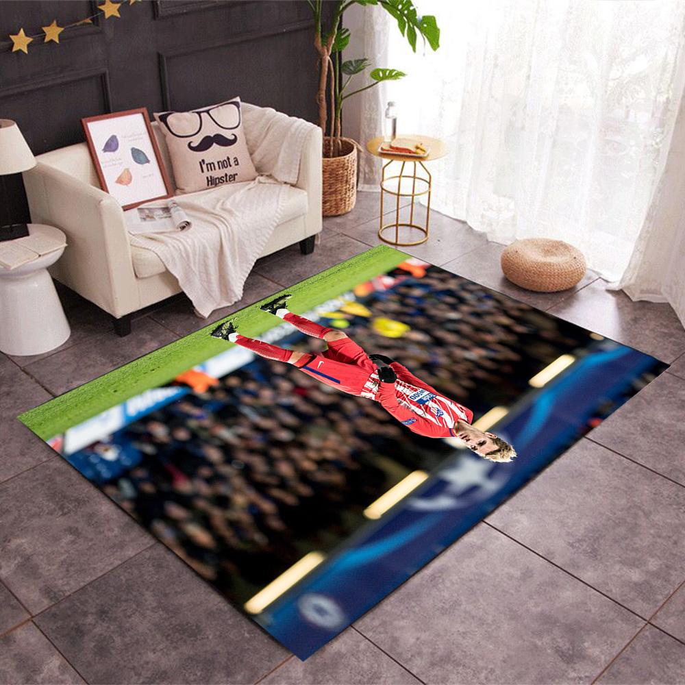 Atletico Madrid Player Carpet Suitable for Decorate room Dining Room Dormitory Game Room Antislip Carpet Office home decor