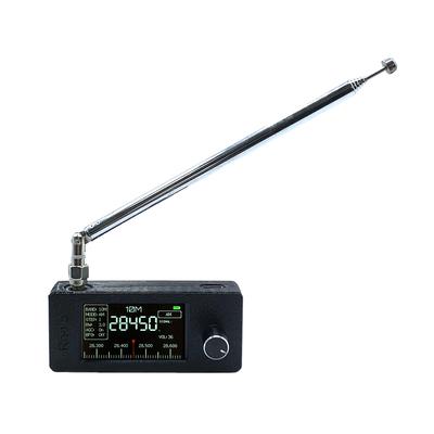Radio Portátil de 2 piezas, Radio Mini de Bolsillo con Pantalla IPS de 1.9 pulgadas, Receptor de Radio de Banda Completa