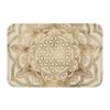 Flower of Life In Lotus Mandala Front Entrance Doormat Sacred Geometry Meditation Anti-Slip Bathroom Mat Room Floor Mat