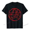 Necronomicon Symbol Shirt Demonic Gothic Horror TShirt Camisas Unisex T Shirt Popular Birthday Cotton Unisexs Tees Casual