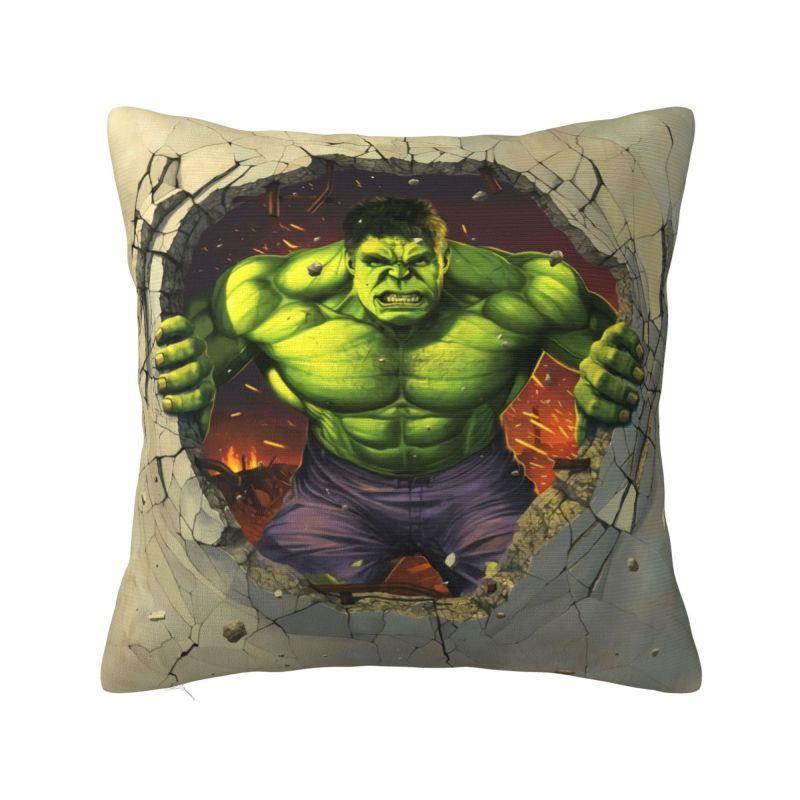 Custom Hulk Cushion Cover 45x45cm Velvet Modern Pillows