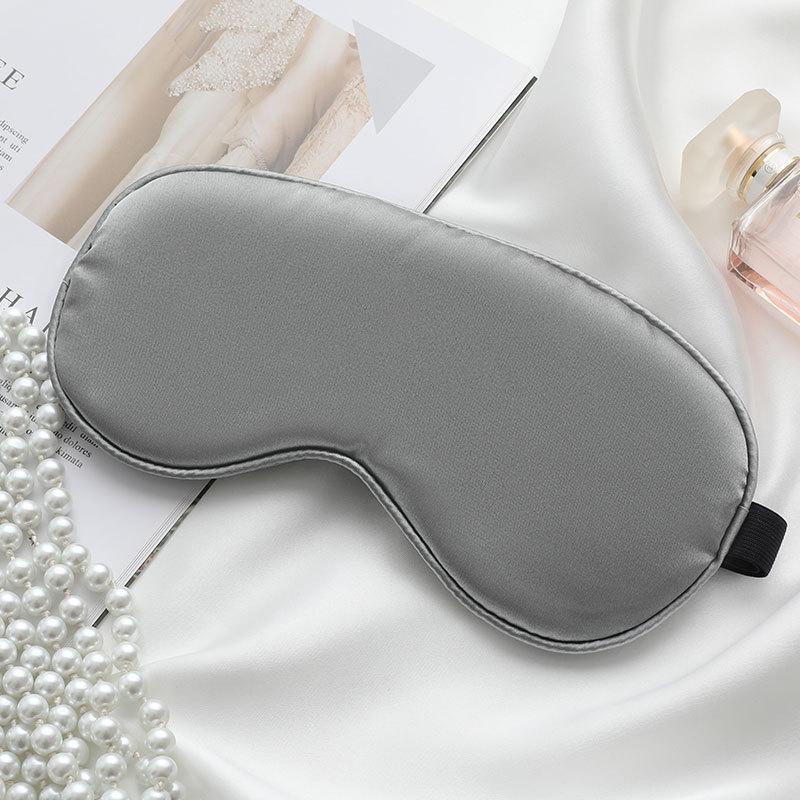 Unisex Soft Breathable Sleep Eye Mask with Adjustable Strap - Blocks Light for Comfort During Travel or Sleep