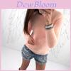 Luxurious Women Plush Beaded Sweater Casual Solid Color Spring Winter Fur Sweatshirt