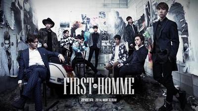CD ZE:A - First Homme KTMCD0385 Star Empire Ent 2014 South Kore Pop Used