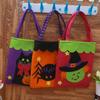 With Handle For Children Kids Ornament Props Tote Bag Non-woven Bag Gift Pouch Halloween Candy Bag