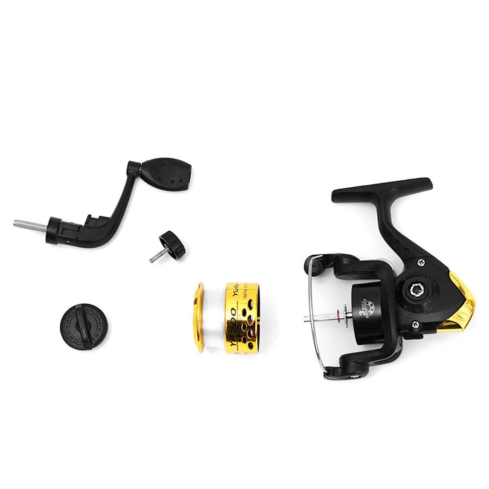 Folding Saltwater Ultralight Spinning Reel 5.2:1 Spinning Fishing Reel Carp Large Diamerer Line Roller Casting Wheel Vessel Bait