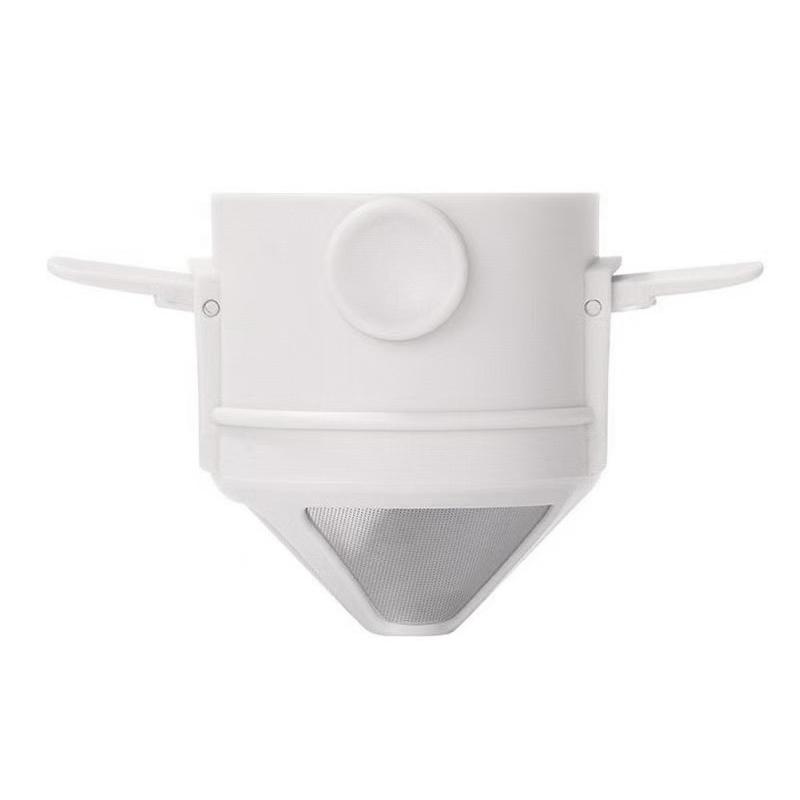 Foldable Portable Coffee Filter Coffee Maker Stainless Steel Drip Coffee Tea Holder Reusable Paperless Pour Over Coffee Dripper