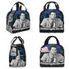 Supernatural Castiel I'll Interrogate The Cat Insulated Lunch Bag for Women Office Cooler Thermal Food Box Tote Lunch Boxes