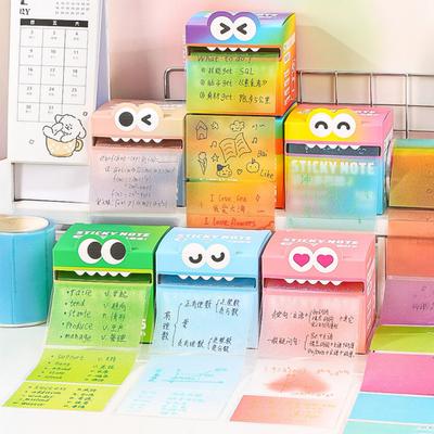 Cute Animal Sticky Notes Self Adhesive Cartoon Animal Memo Pads Pull-Out Sticky Notes To-Do List for Office School Supplies
