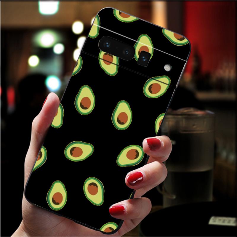 

Чехол для телефона Google Pixel 7 Pro 7 6A 6 Pro 5A 4A 3A Pixel 4 XL Pixel 5 6 4 3 XL 3A XL 2 XL чехол с фруктами авокадо Funda Google Pixel 5