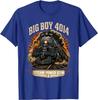 Tricou Vintage Cale Ferată Locomotivă cu Aburi Big Boy 4014
