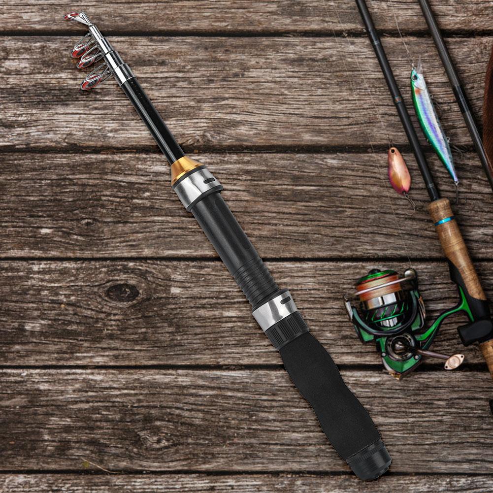 Small Sea Pole Portable Short Pole Ice Fishing Rod Mini Sea Fishing Tools 28049 100 (1M)