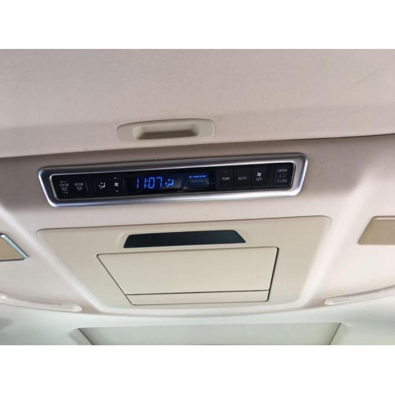 Car Rear Back Roof Upper For Toyota Alphard Vellfire 2016 2017 2018   Air Vent Outlet Switch Adjustment Button Frame