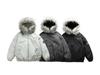 Parka de iarnă pentru bărbați, stil retro american, cu guler și glugă din blană - Groasă, de înaltă calitate, design versatil pentru cupluri