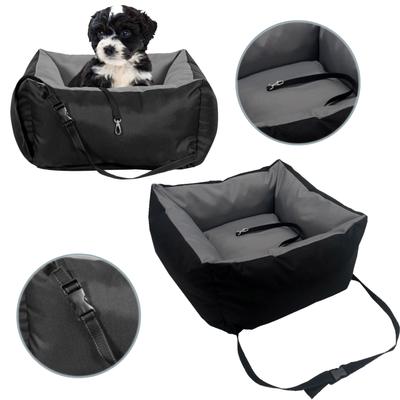 Car Transporter for a Dog, Waterproof, Fastened Behind the Seat, 55x55 Cm