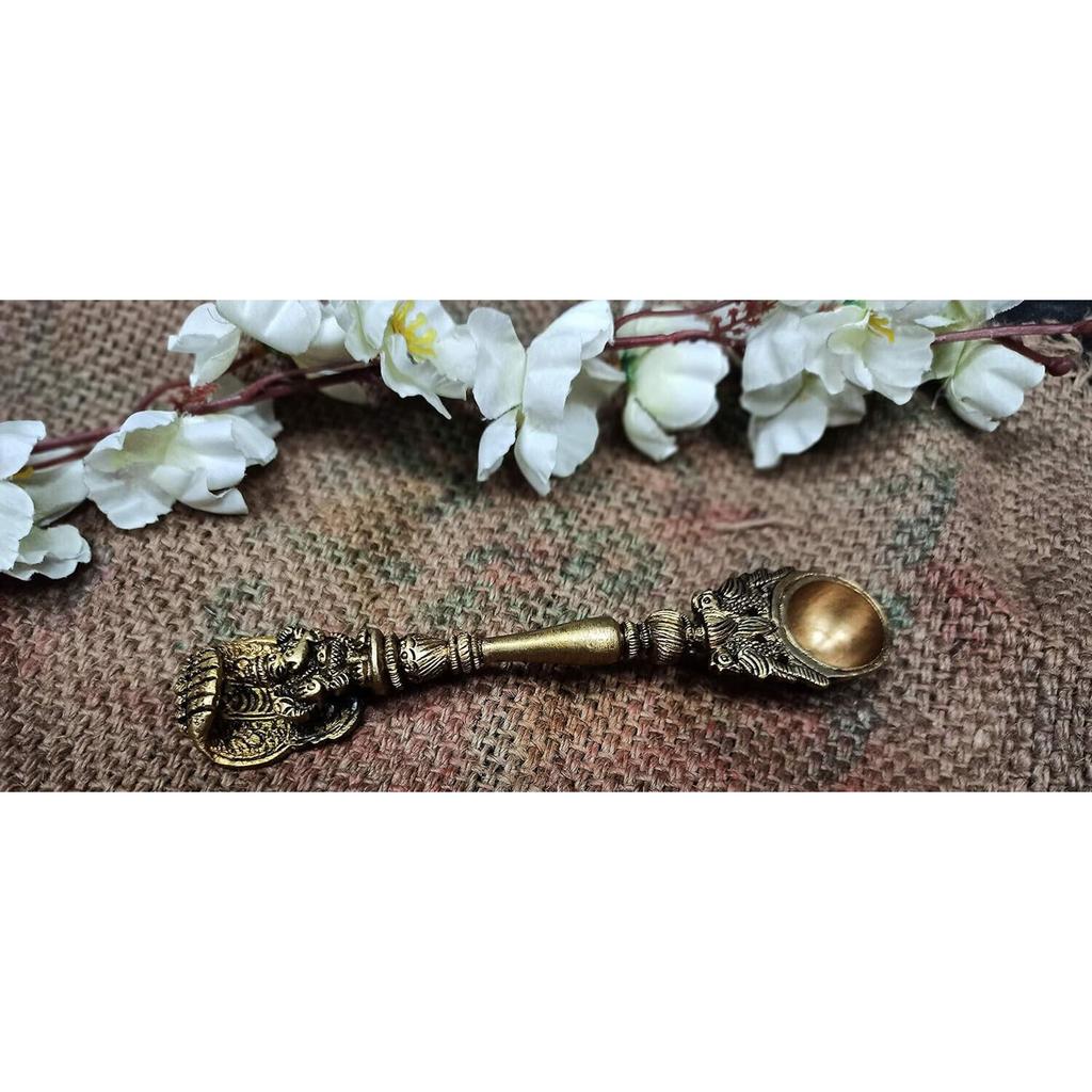 @ Brass Aachmani Ganesh Ji With Nag Handle For Abhishek to Gods Puja Z435 MJ-821-60%OFF