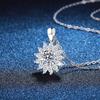 925 Sterling Silver Necklace For Women Zircom With Lab Diamond Jewelry Wedding Pendant White Gold PlatedGood product