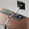 Aluminum Alloy Rotating Phone & Tablet Holder Stand for Desktop Streaming & Viewing