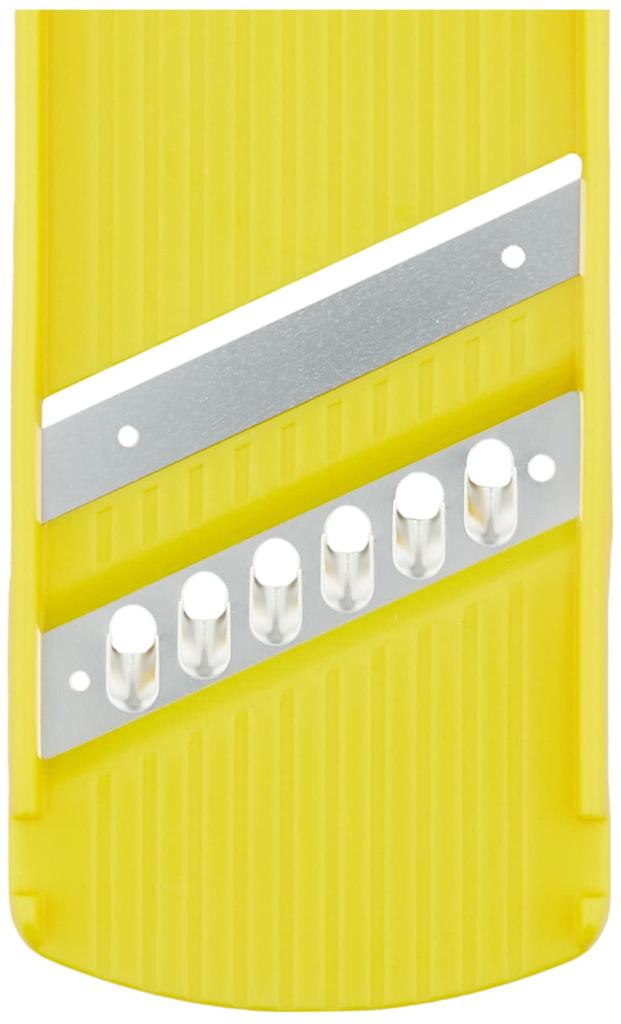Shimomura Kogyo Full Veggie Onion Slicer Made In 7mm Dishwasher Made In Yellow & Mincer, Japan, 0.8mm Slices, Minces, Safe, FV-661, Tsubame-Sanjo,