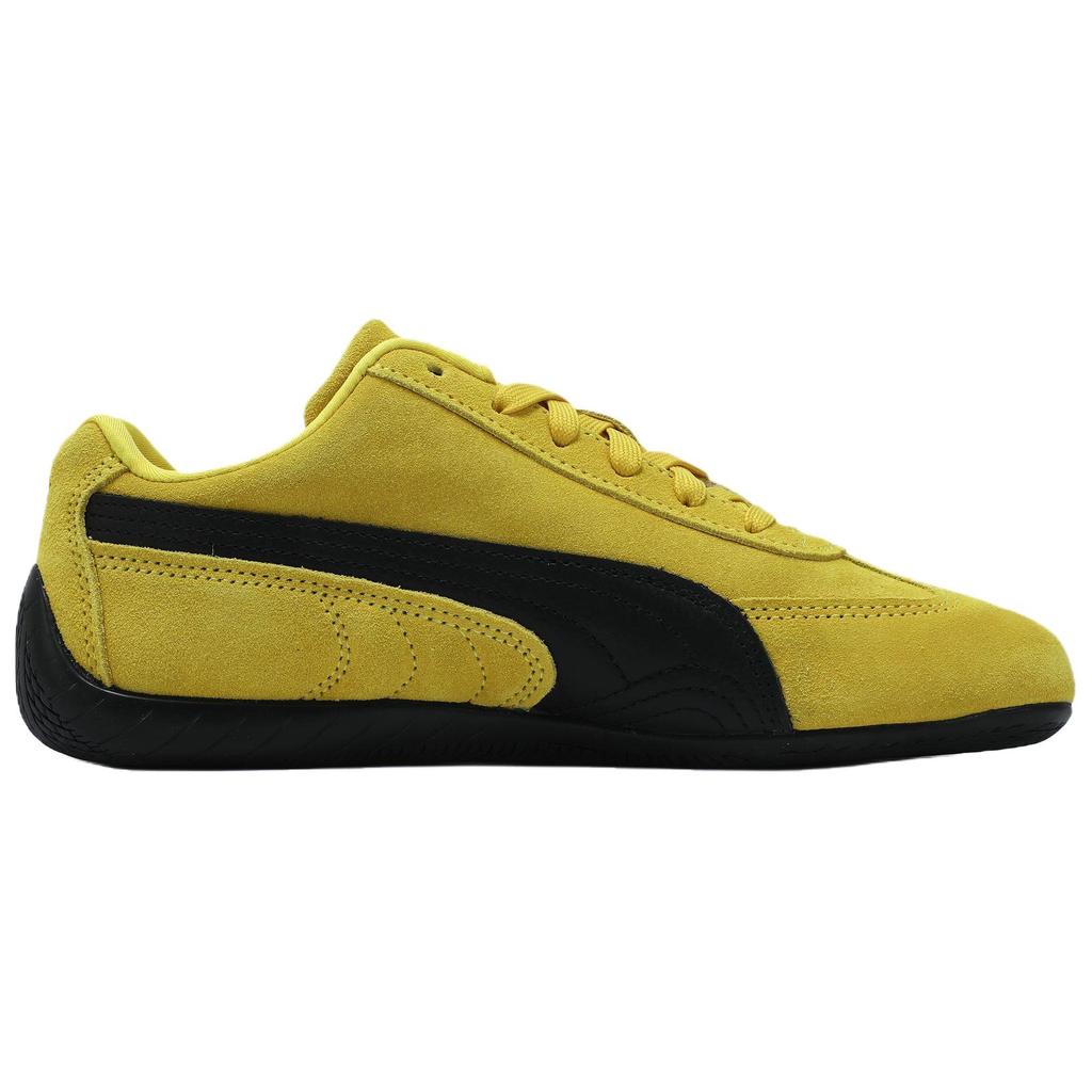 New PUMA Speedcat Collection Low Top Casual Shoes Unisex Yellow Black 406329-19