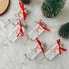 10/20 Sets Magic Reindeer Food Kits with Plastic Test Tubes Christmas Eve Party Favor Packs for Family Activities
