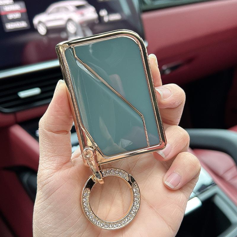 Lynk & Co Key Case: 2022 Limited Edition - Fits 06, 03, 01, 02 Hatchback Models, Stylish Buckle Design for Women.