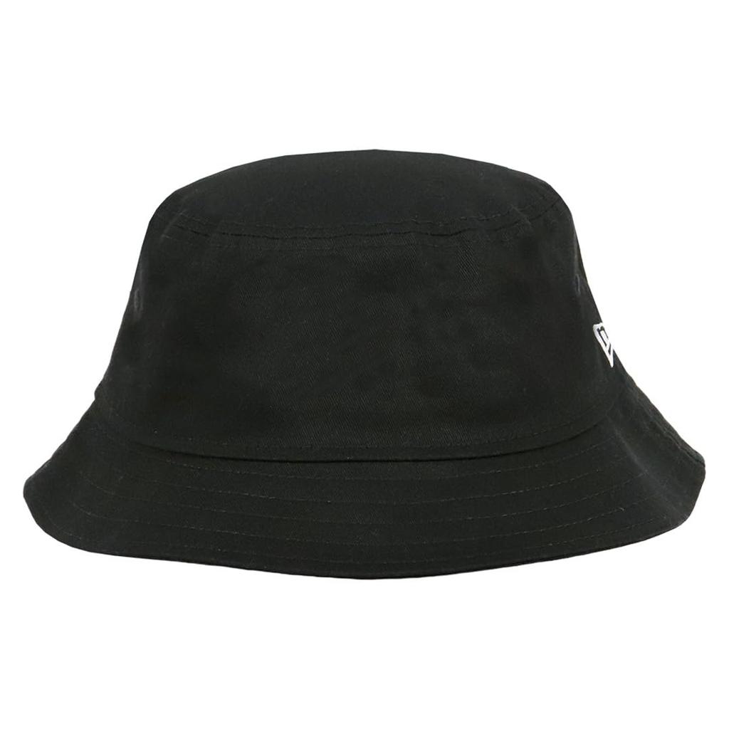 New Era Bucket Hat Unisex Logo Black M