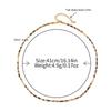 European and American Retro Tiger's Eye Stone Black Spinel Handmade Beaded Collarbone Chain Niche High-end Fashion Versatile Necklace