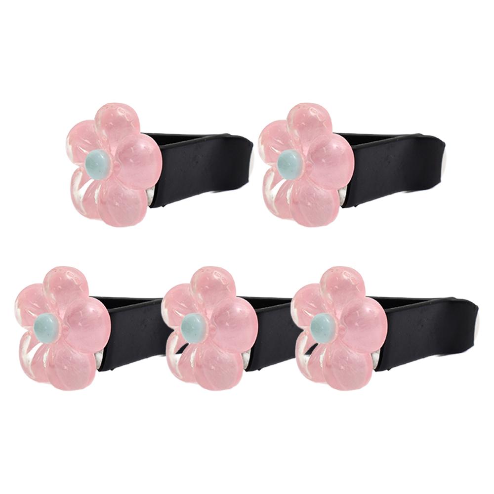 Car Air Outlet Decorative Clip Daisy Auto Air Conditioning Vent Crystal Daisy Resin Ornaments Car Interior DIY Decor Accessories